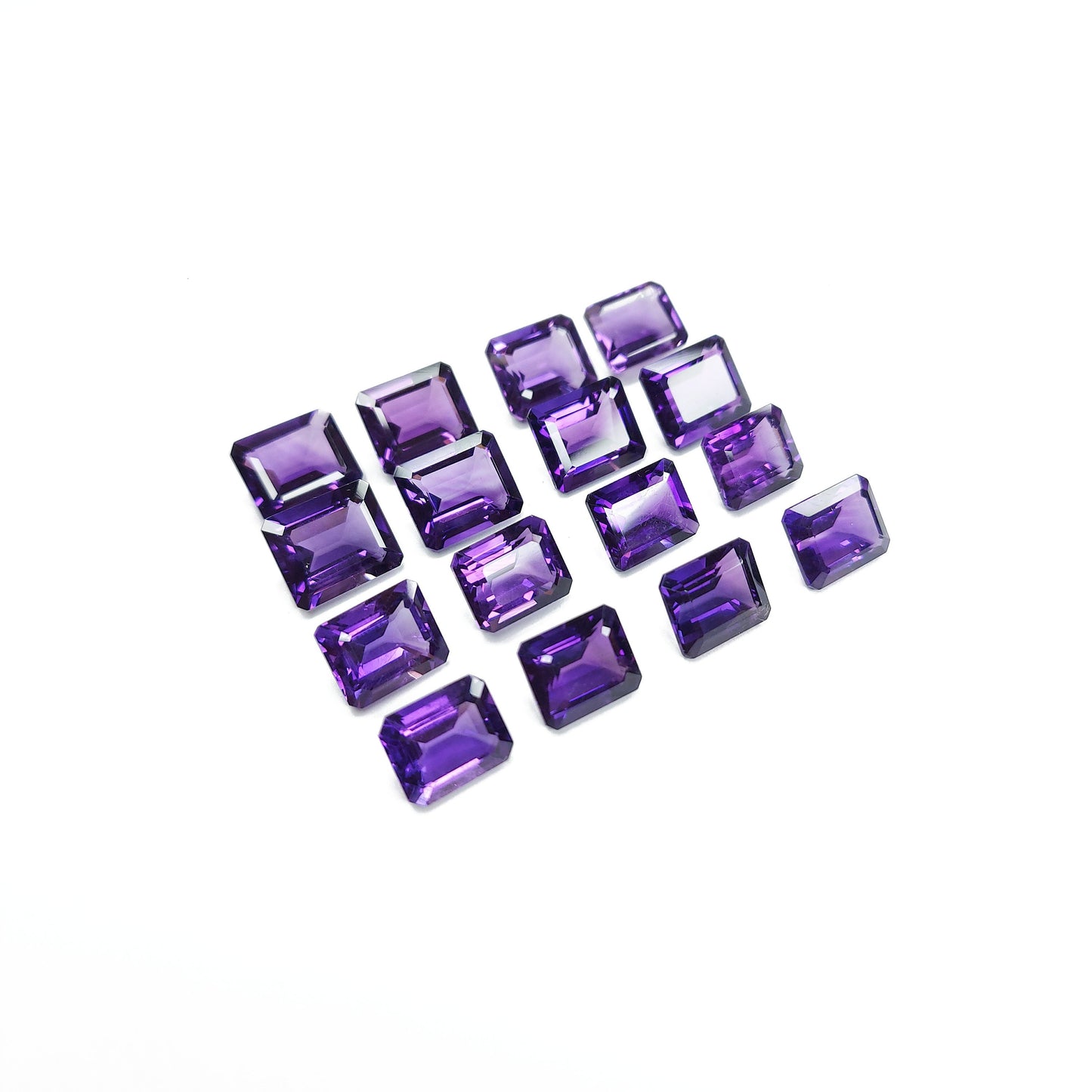 Natural African Amethyst Calibrated Octagons | 9x11mm & 10x12mm