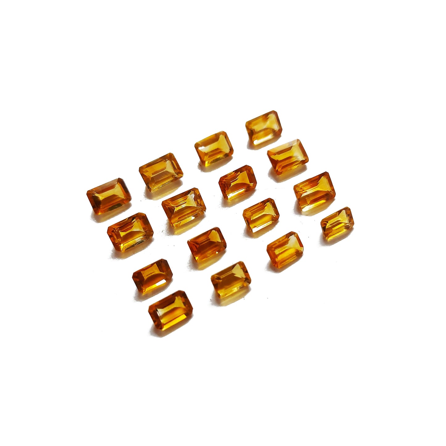 Natural Citrine Calibrated Octagons | Top Quality