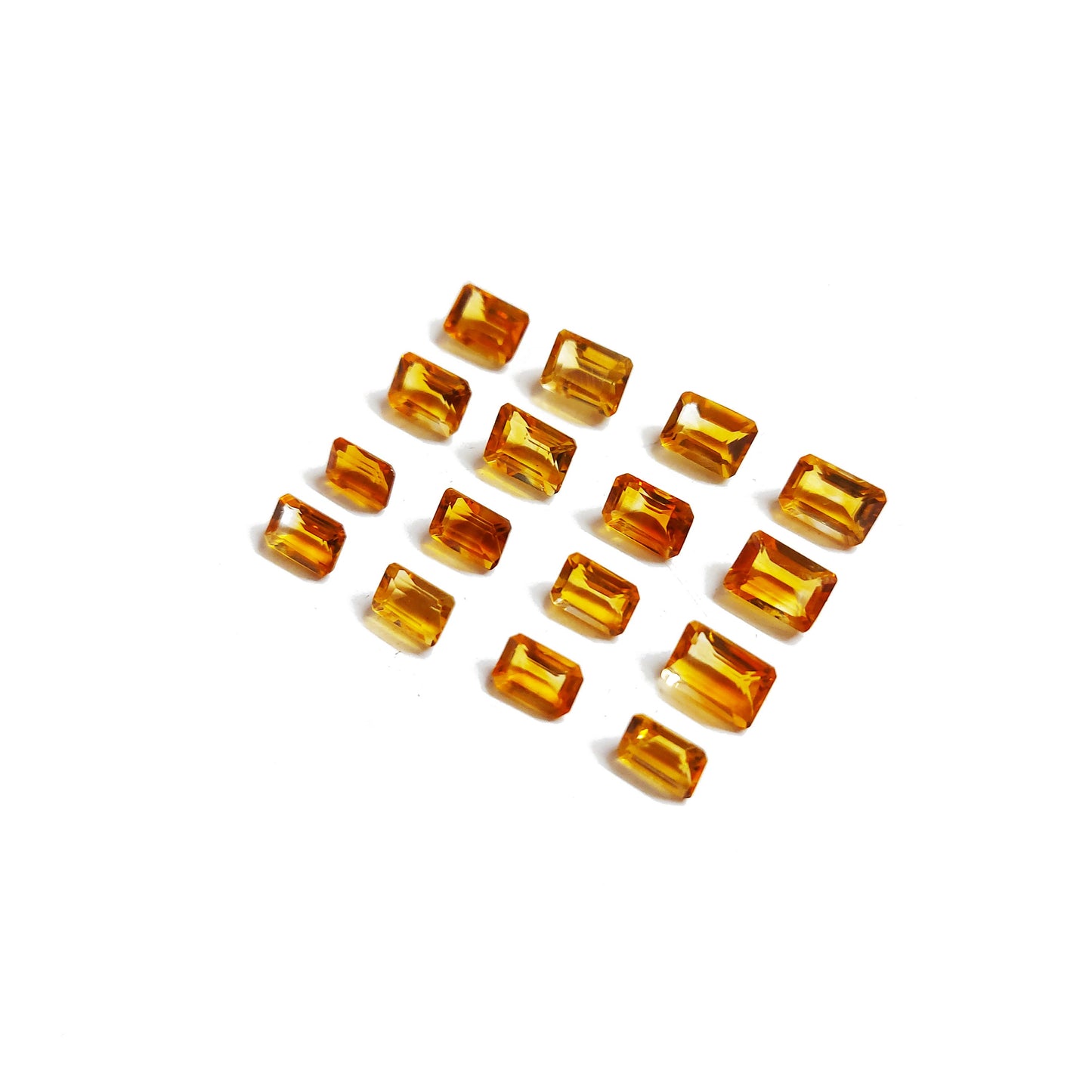 Natural Citrine Calibrated Octagons | Top Quality