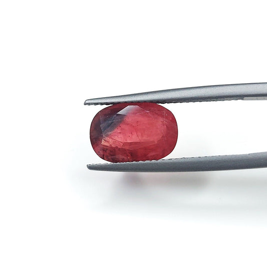 Unheated Blood Blue Sapphire 4.08cts