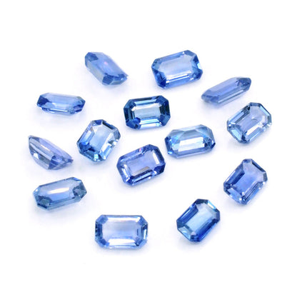 Natural Ceylon Untreated Blue Sapphire Calibrated Octagons | 3x5mm & 4x6mm