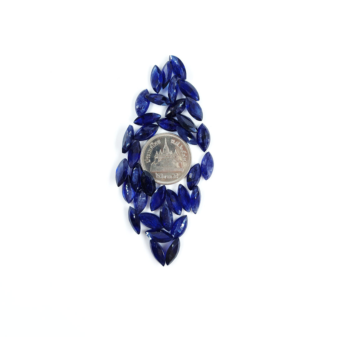 Natural Bangkok Blue Sapphire Calibrated Marquise 8x12mm
