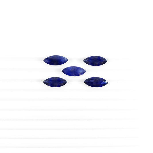 Natural Bangkok Blue Sapphire Calibrated Marquise 8x19mm