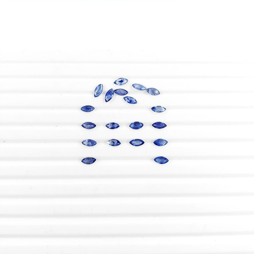 Natural Bangkok Blue Sapphire Calibrated Marquise | 2.5X5mm & 3X6mm