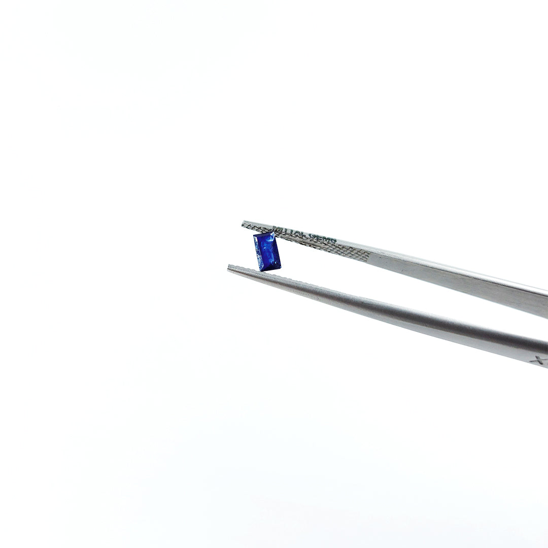Natural Bangkok Sapphire Calibrated Baguettes 3x6mm