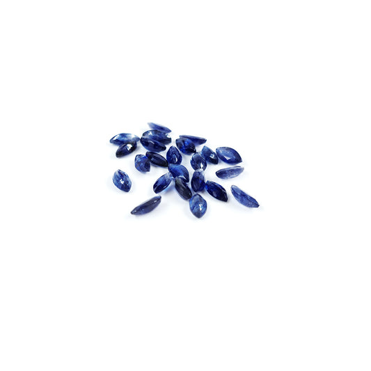 Natural Bangkok Blue Sapphire Calibrated Marquise 4x8mm