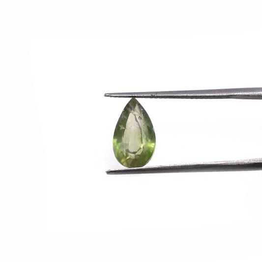 Natural Bangkok Green Sapphire Pear 4.17cts