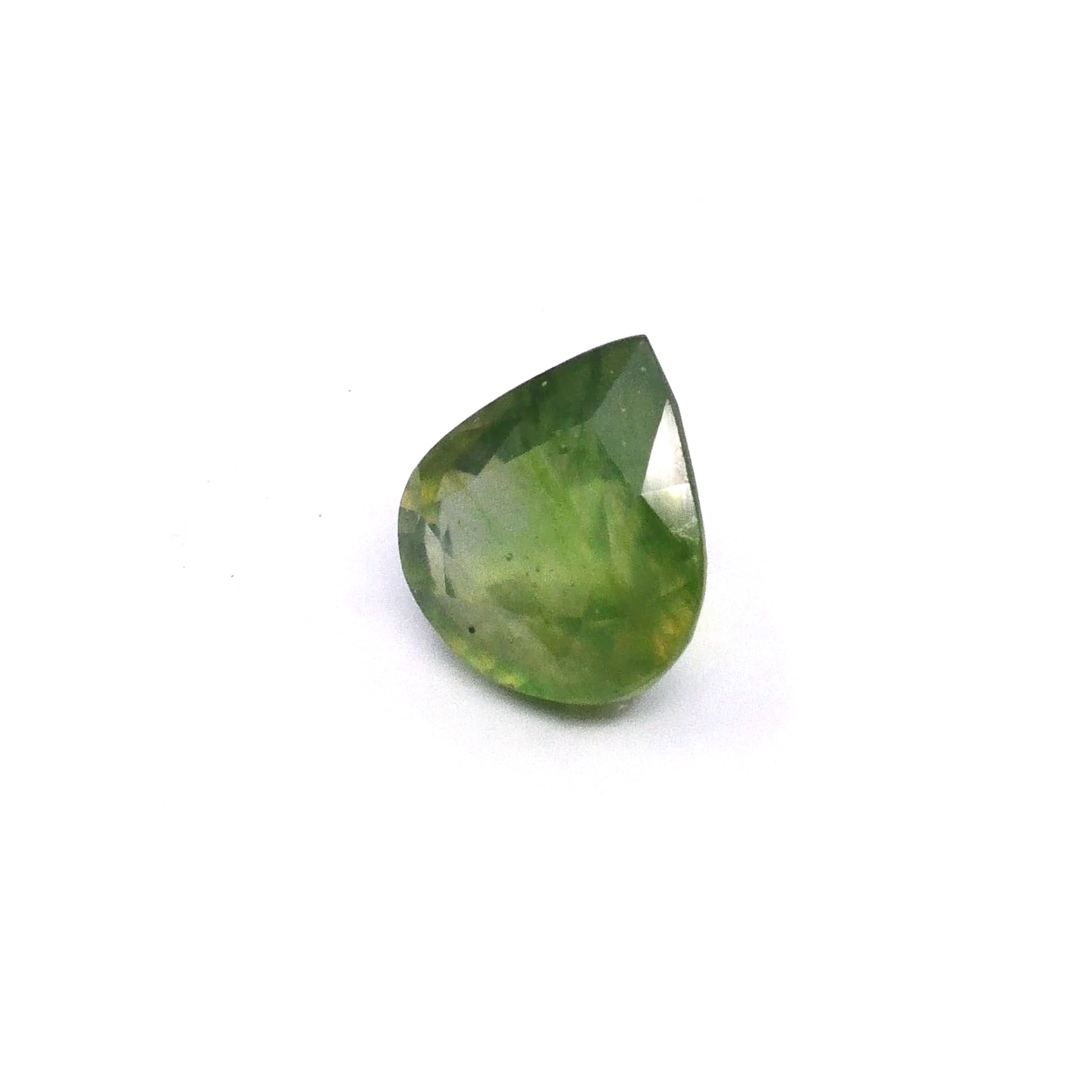 Natural Bangkok Green Sapphire Pear 8.17cts