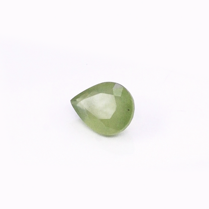 Natural Bangkok Green Sapphire Pear 4.97cts
