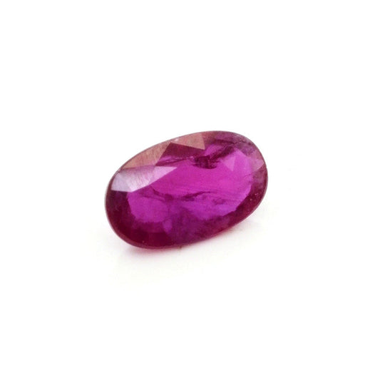 Natural Mozambique Untreated Ruby Oval 2cts
