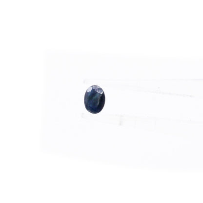 Natural Untreated Black Sapphire Calibrated Ovals | 3x4mm & 4x5mm