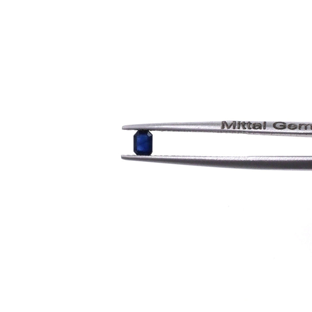Natural Untreated Blue Sapphire Calibrated Octagons | 3x4mm & 4x5mm