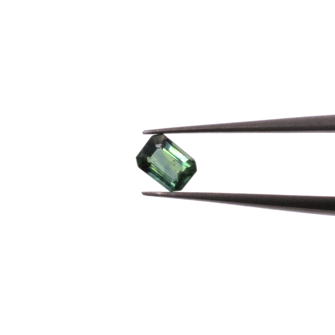 Natural Untreated Teal Sapphire Calibrated Octagons | 3x4mm & 4x5mm