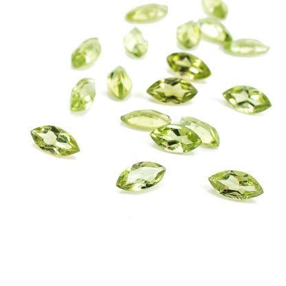 Natural Peridot Calibrated Marquise | 2.5x5mm & 3x6mm