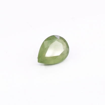 Natural Bangkok Green Sapphire Pear 4.97cts