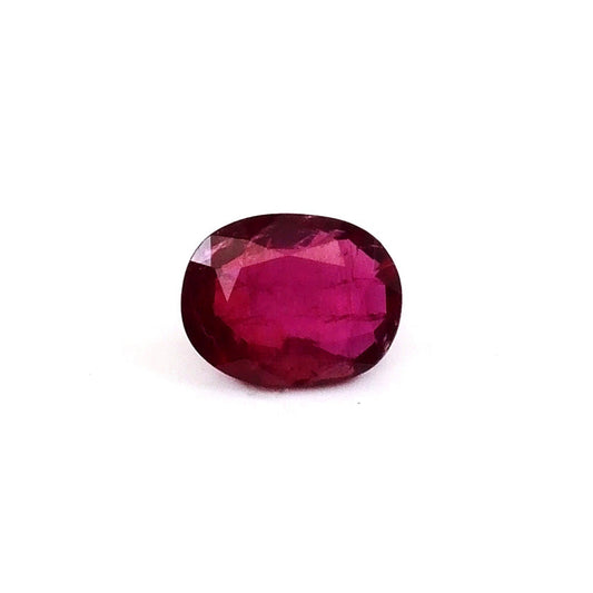 Natural Mozambique Untreated Ruby Oval 1.58cts