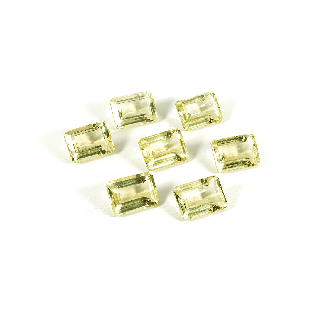 Natural Lemon Quartz Calibrated Octagons | 12x16mm & 13x18mm