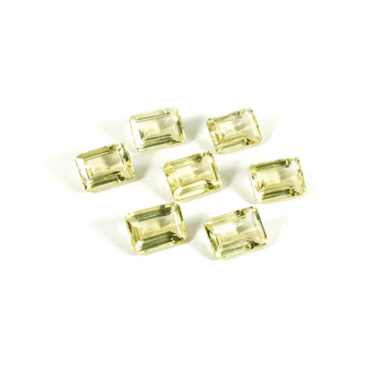 Natural Lemon Quartz Calibrated Octagons | 12x16mm & 13x18mm