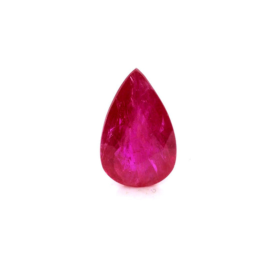 Natural Mozambique Untreated Ruby Pear 1.81cts