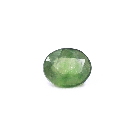 Natural Bangkok Green Sapphire Oval 3.32cts