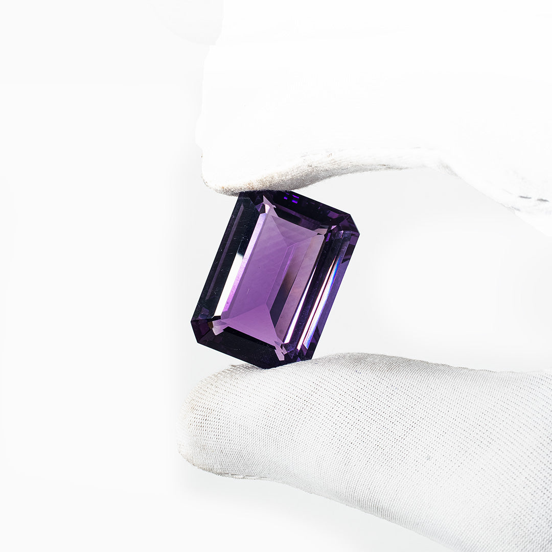 Natural Brazil Amethyst Octagon | 51.65cts