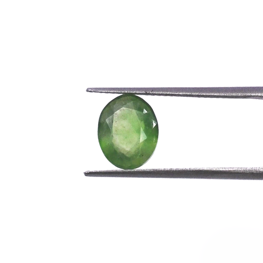 Natural Bangkok Green Sapphire Oval 3.32cts