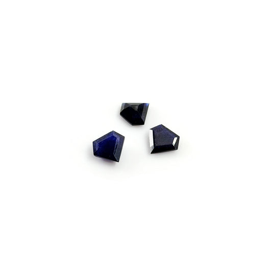Natural  Bangkok Blue Sapphire Calibrated Fancy Shape 9x10mm