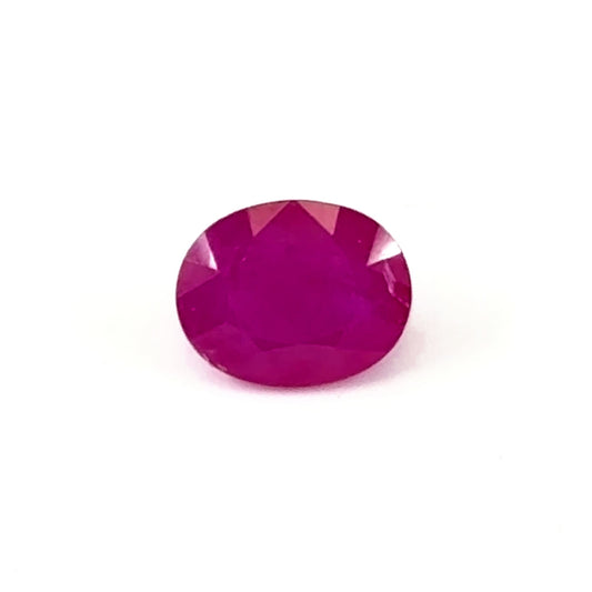 Natural Untreated Mozambique Ruby Oval 6.16cts