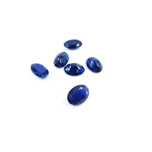 Natural  Bangkok Blue Sapphire Calibrated Ovals