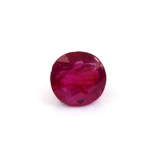 Natural Mozambique Untreated Ruby Round 1.41cts
