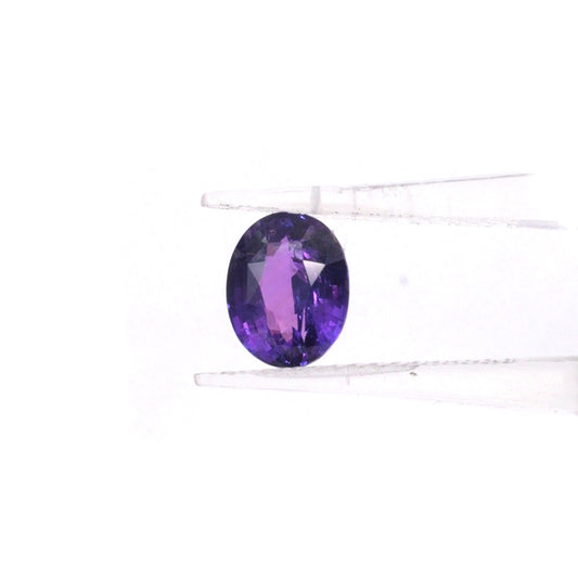Natural Untreated Purple Sapphire Oval 2.59cts