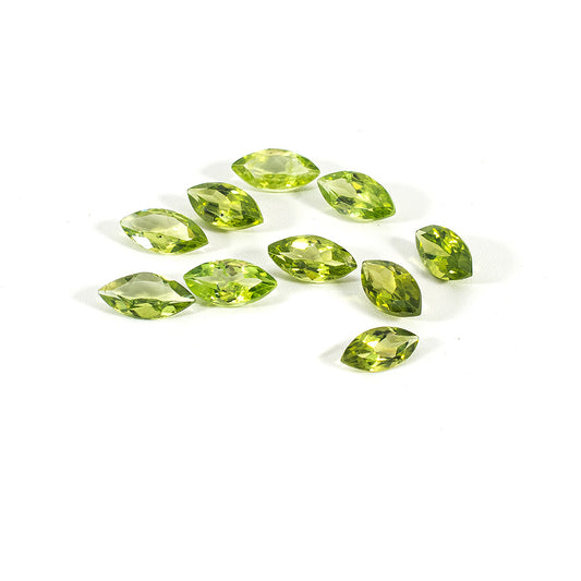Natural Peridot Calibrated Marquise | 4x8mm & 5x10mm