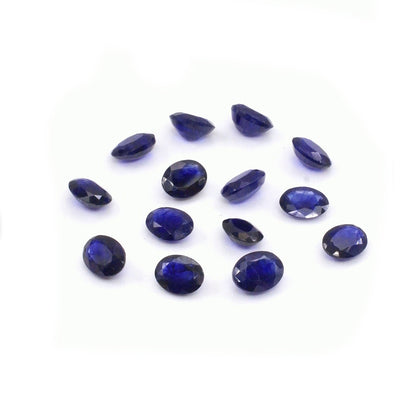 Natural Bangkok Blue Sapphire Calibrated Ovals | 5x7mm & 6x8mm