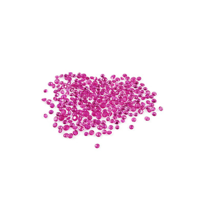 Natural Burma Untreated Ruby Calibrated Rounds | 2mm & 3mm