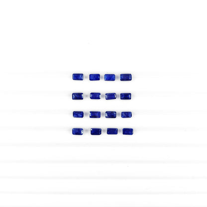 Natural  Bangkok Blue Sapphire Calibrated Octagons | 3x5mm & 6x4mm