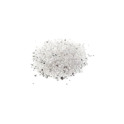 Natural  Untreated White Sapphire Calibrated Diamond Cut Rounds 3mm