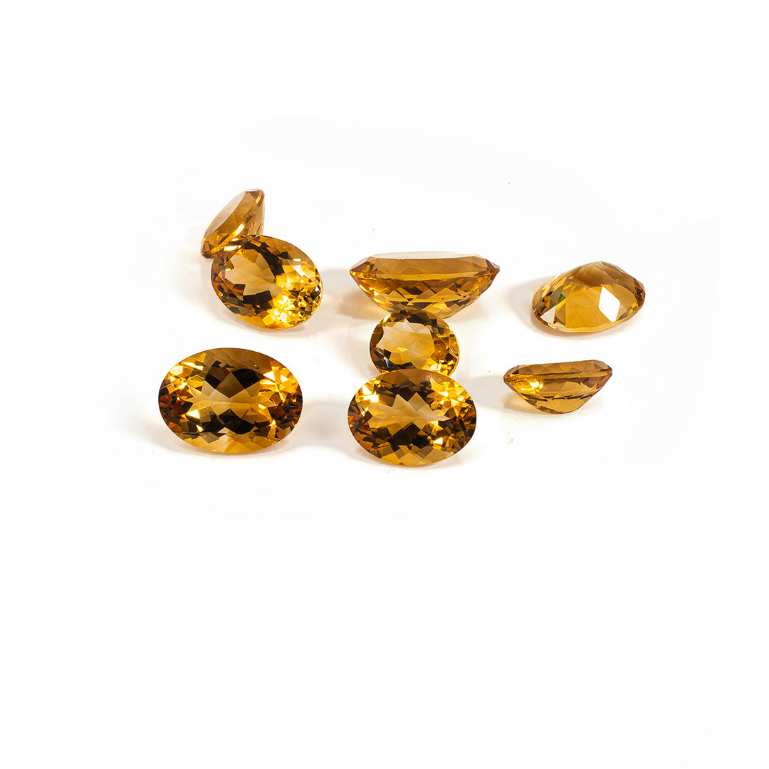 Natural Citrine Calibrated Ovals | 5x7mm & 6x8mm
