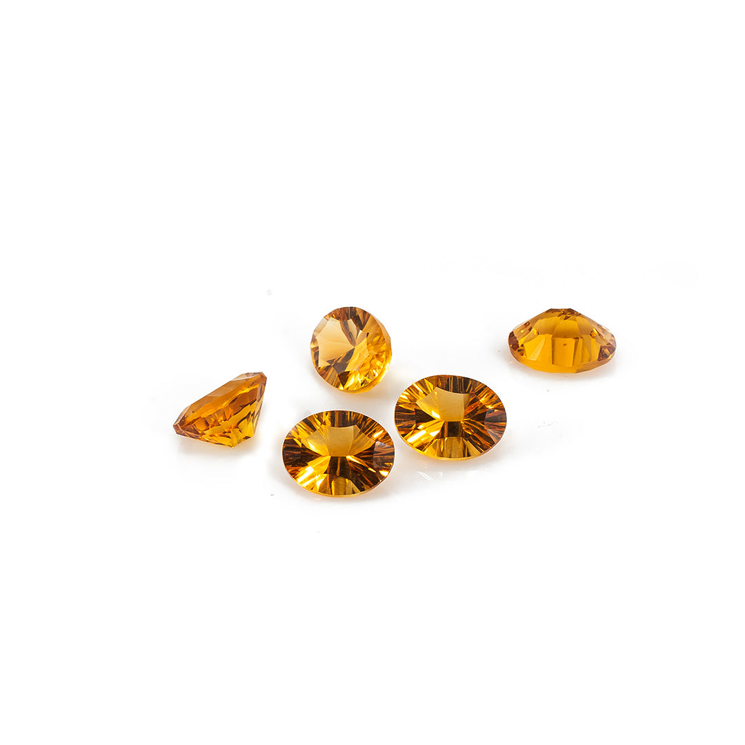 Natural Citrine Calibrated Ovals | 5x7mm & 6x8mm