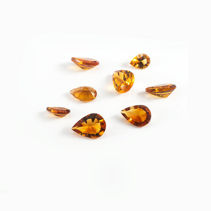 Natural Citrine Calibrated Pears | 9x11mm & 10x12mm