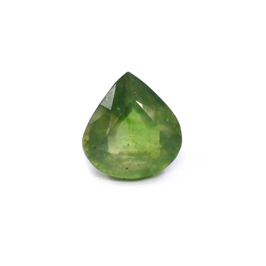 Natural Bangkok Green Sapphire Pear 8.17cts