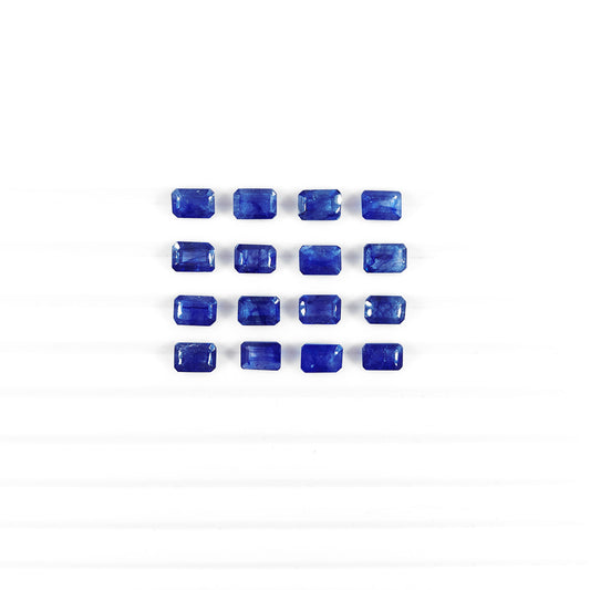Natural  Bangkok Blue Sapphire Calibrated Octagons | 7x5mm & 6x8mm