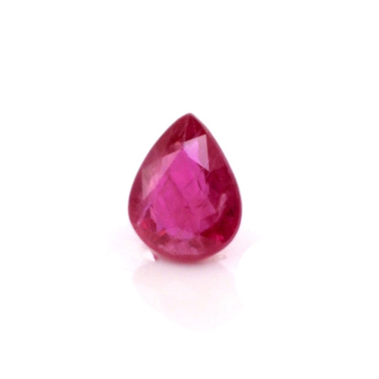 Natural Mozambique Untreated Ruby Pear 2.01cts
