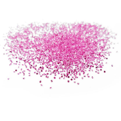 Natural Mozambique Untreated Pink Sapphire Calibrated Diamond Cut Rounds 1mm