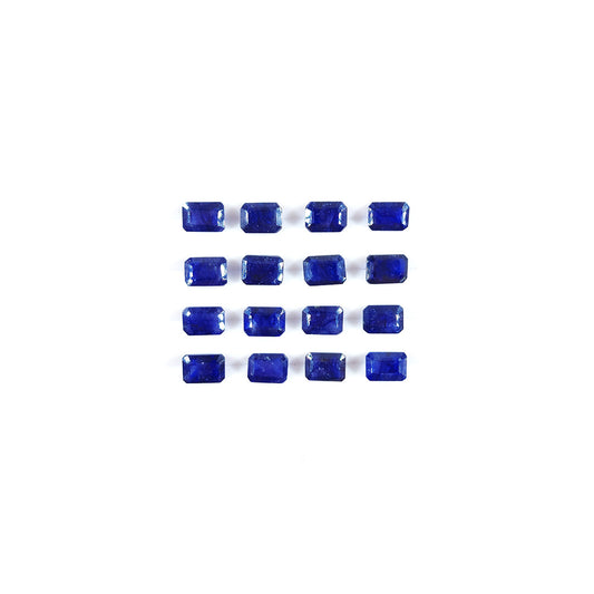 Natural  Bangkok Blue Sapphire Calibrated Octagons | 7x5mm & 6x8mm