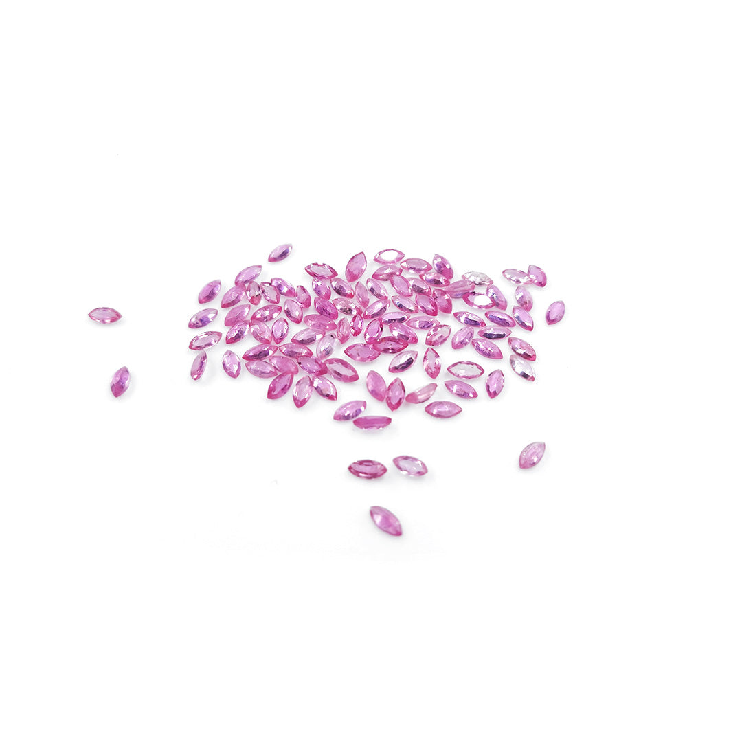 Natural Bangkok Pink Sapphire Calibrated Marquise | 2.5x5mm & 3x6mm