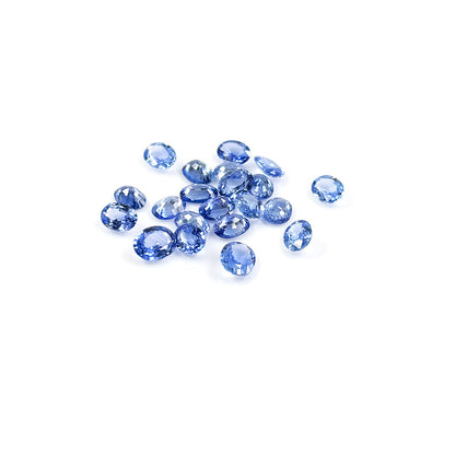 Natural Ceylon Untreated Blue Sapphire Calibrated Ovals | 5x7mm & 6x8mm