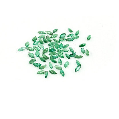 Natural Bangkok Emerald Calibrated Marquise | 2x4mm & 2.5x5mm