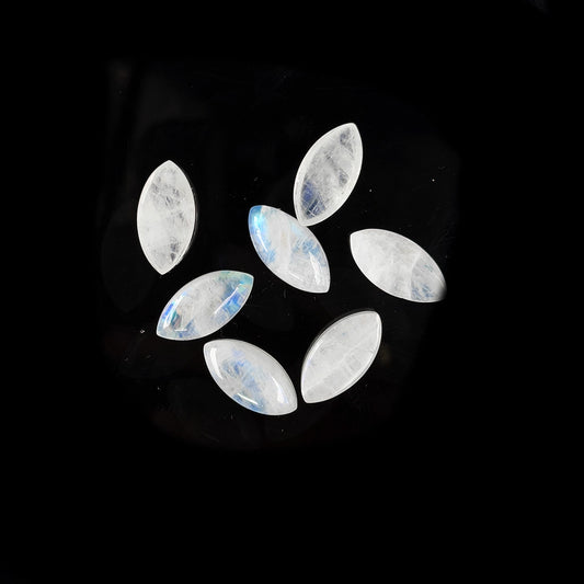 Natural Moon Stone Calibrated Cabochons Marquise | 9x16mm & 10x20mm