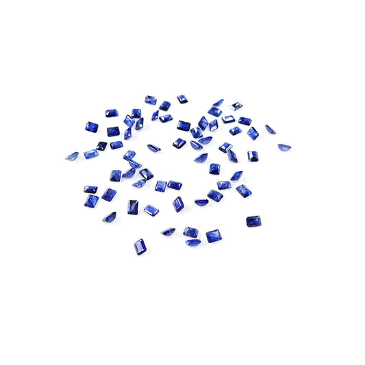 Natural  Bangkok Blue Sapphire Calibrated Octagons | 3x4mm & 4x5mm