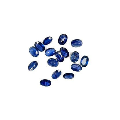 Natural Untreated Blue Sapphire Calibrated Ovals | 5x7mm & 6x8mm